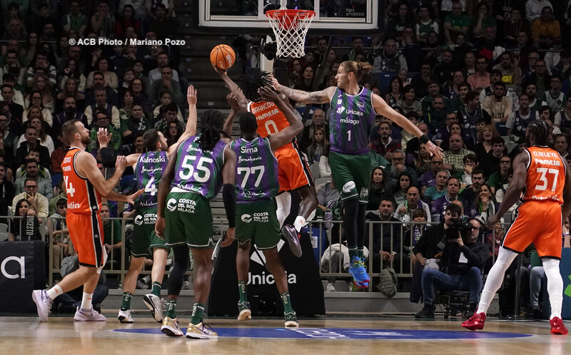 Endesa 24-25 Semana 17 Unicaja Valencia contenders Portada